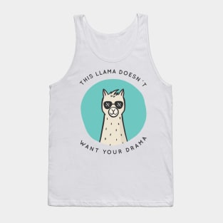 No Drama Llama Tank Top